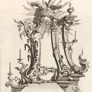 Design for an Altar, Plate 2 from an Untitled Series of Designs for Altars