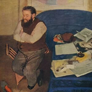 Diego Martelli, 1879. Artist: Edgar Degas