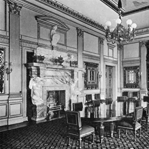 The dining room, Dorchester House, 1908. Artist: Bedford Lemere and Company