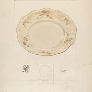 Dinner Plate, c. 1937. Creator: Joseph Sudek