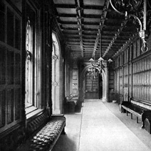 The Division Lobby, House of Commons, Westminster, London, 1926