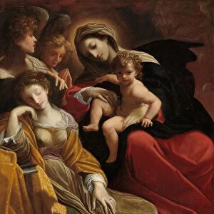 The Dream of Saint Catherine of Alexandria, c. 1593. Creator: Lodovico Carracci