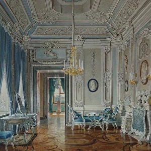 Dressing Room of the Empress Maria Feodorovna at the Gatchina Palace. Artist: Hau, Eduard (1807-1887)