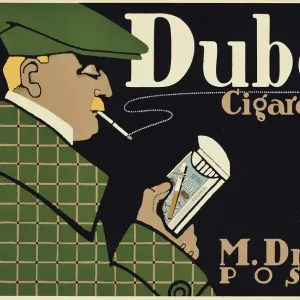 Dubec Cigarette Print, c1910 Dubec Cigarette Print, c1910