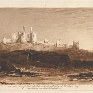 Dunstanborough Castle (Liber Studiorum, part III, plate 14), June 10, 1808