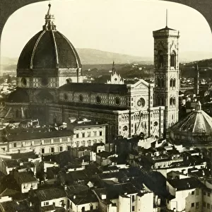 The Duomo - the heart of Florence, (S. E. ) Italy, c1909. Creator: Unknown