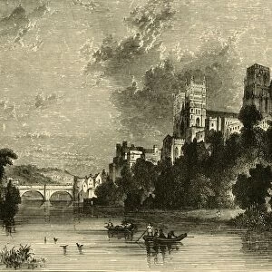 Durham Cathedral from the South-West, 1898. Creator: Unknown