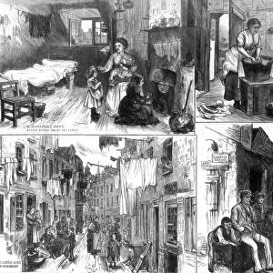 The dwellings of the poor in London, 1875