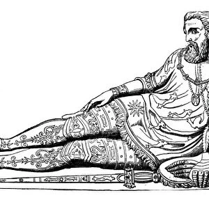 Effigy of Philippe de Chabot, Admiral of France, c1570, (1870)