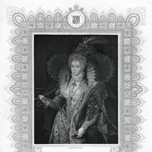 Elizabeth I of England, (19th century). Artist: William Thomas Fry
