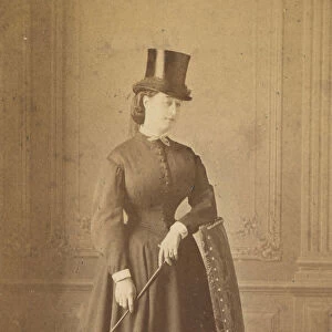 Empress Eugenie, ca. 1864. Creator: Sergei Levitsky