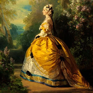 The Empress Eugenie (Eugenie de Montijo, 1826-1920, Condesa de Teba), 1854