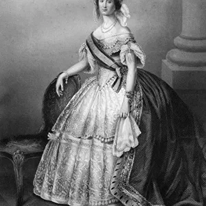 The Empress of the French, c1860. Artist: DJ Pound