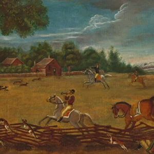 The End of the Hunt, c. 1800. Creator: Unknown