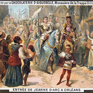Entry of Joan of Arc into Orleans, 1429, (19th century)