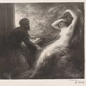 The Evocation of Kundry, 1898. Creator: Henri Fantin-Latour (French, 1836-1904)