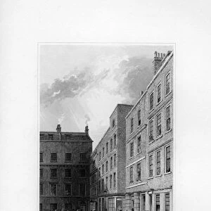 Exterior of the last residence of Charles Macklin, Tavistock Row, Covent Garden, 1840. Artist: C J Smith
