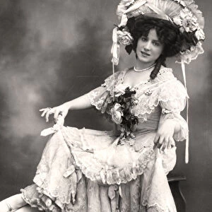 Fanny Dango (1878-1972), singer and dancer, early 20th century. Artist: Foulsham and Banfield