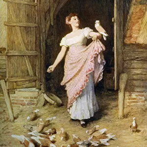 The Farmers Daughter, 1881, (1912). Artist: William Quiller Orchardson
