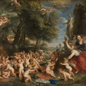 The Feast of Venus (The festival of Venus Verticordia). Artist: Rubens, Pieter Paul (1577-1640)