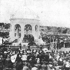 The Federation of Australia, 1901... Signing the Oath by Lord Hopetoun at Sydney