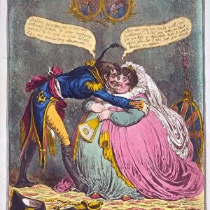 The First Kiss this Ten Years! Or the meeting of Britannia & Citizen Francois, 1803