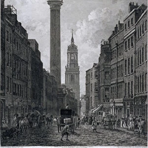 Fish Street Hill, London, 1795. Artist: Thomas Morris