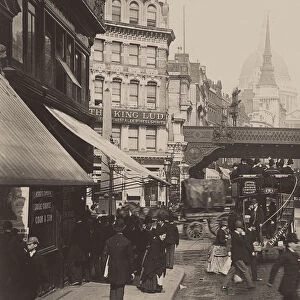 Fleet Street and Ludgate Circus in London, Second Half of the 19th century