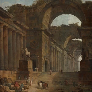 The Fountains, 1787 / 88. Creator: Hubert Robert
