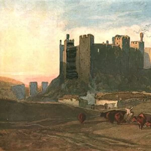 Framlingham Castle, 1828, (c1900). Creator: Unknown