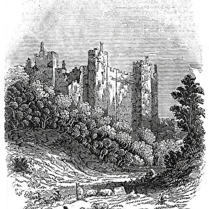 Framlingham Castle, 1845. Creator: Unknown