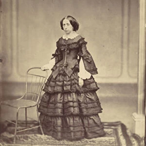 Frau Hofrat Josefine Raymond, 1850s-60s. Creator: Franz Antoine