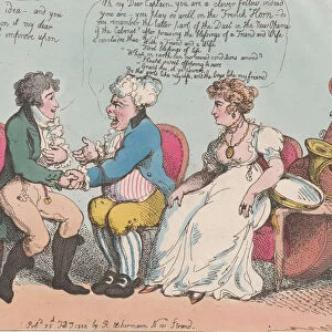 Friendly Accommodation, February 25, 1802. February 25, 1802. Creator: Thomas Rowlandson