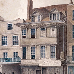 George Inn, West Smithfield, London, c1830. Artist: Robert Blemmell Schnebbelie