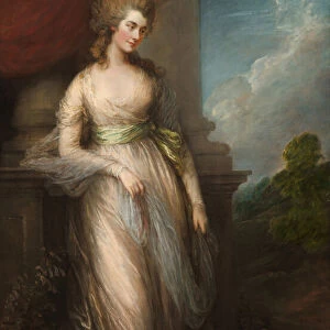 Georgiana, Duchess of Devonshire, 1783. Creator: Thomas Gainsborough