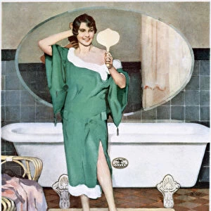 German advertisement for Adler steel bathtubs, 20th century