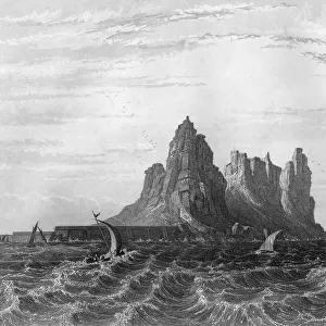 Gibraltar, 1857. Artist: H Winkles