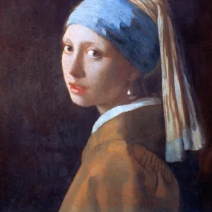 Johannes Vermeer Photographic Print Collection: The Girl with a Pearl Earring