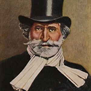 Giuseppe Verdi 1813-1901. - Gemalde von Michel, 1934