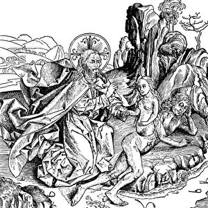 God creating Eve from Adams rib, 1493