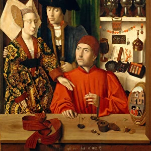 A Goldsmith in his Shop, 1449. Creator: Petrus Christus