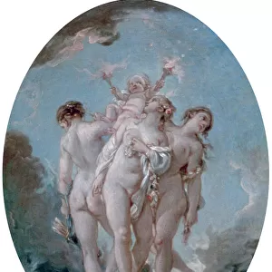 The Three Graces, c1725-1770. Artist: Francois Boucher
