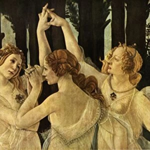 The Three Graces, detail from Primavera, c1478, (1937). Creator: Sandro Botticelli