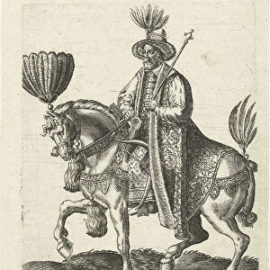 Grand Duke of Muscovy, 1577. Artist: Bruyn, Abraham de (1540-1587)