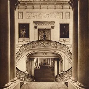 The Grand Staircase in Buckingham Palace, 1935