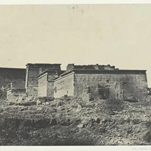Grand Temple d Isis aPhiloe, Vue Generale Prise du Nord;Nubie, 1849 / 51