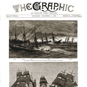 The Graphic, Front Cover Saturday December 8. 1888, 1888. Creator: Unknown