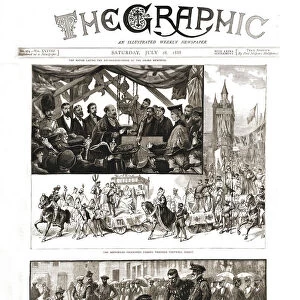 The Graphic, Front Cover Saturday July 28th. 1888, 1888. Creator: Unknown