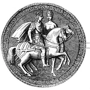 Great Seal of William and Mary, 19th century
