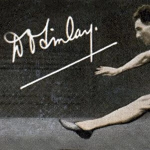 Group Captain Donald Don Osborne Finlay, Great Britain and Olympic hurdler, 1935